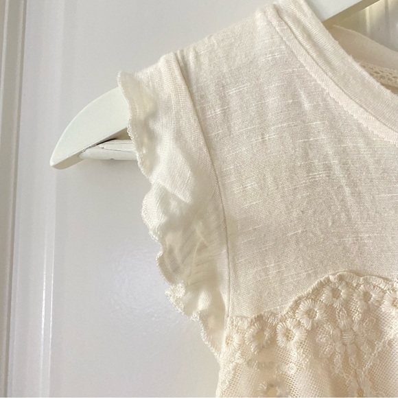 🌸3/$30🌸 Weavers Girls’ Lace Blouse - Picture 4 of 6